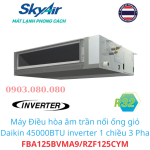 Điều Hòa Daikin FBA125BVMA9/RZF125CYM+BRC1E63 Skyair Giấu Trần Inverter R32 - HRT (3Pha)
